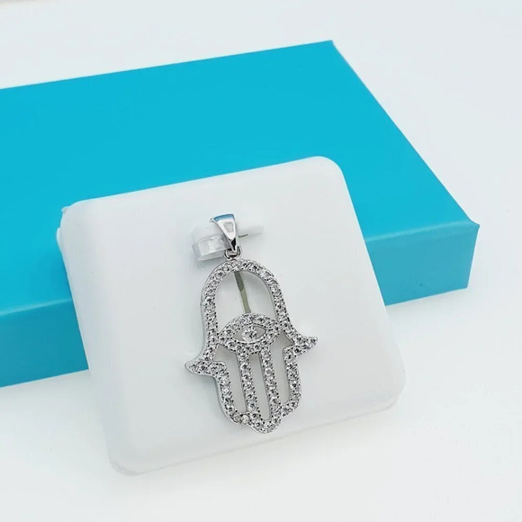 "925 Sterling Silver CZ Beautiful Pendant for Women, 1USPAR4030 - Picture 4 of 11